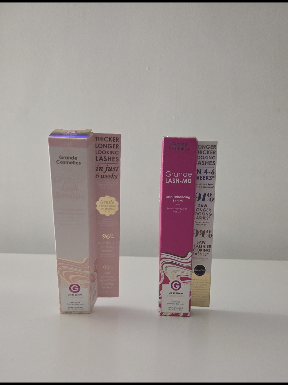Grande Cosmetics Lash Enhancing Serum & Sensitive Lash Serum